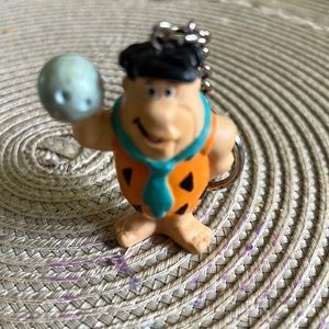 Fred Flintstone 1990 keychain